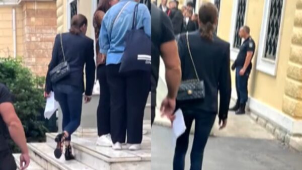 Η Τζίνα Αλιμόνου στο δικαστήριο