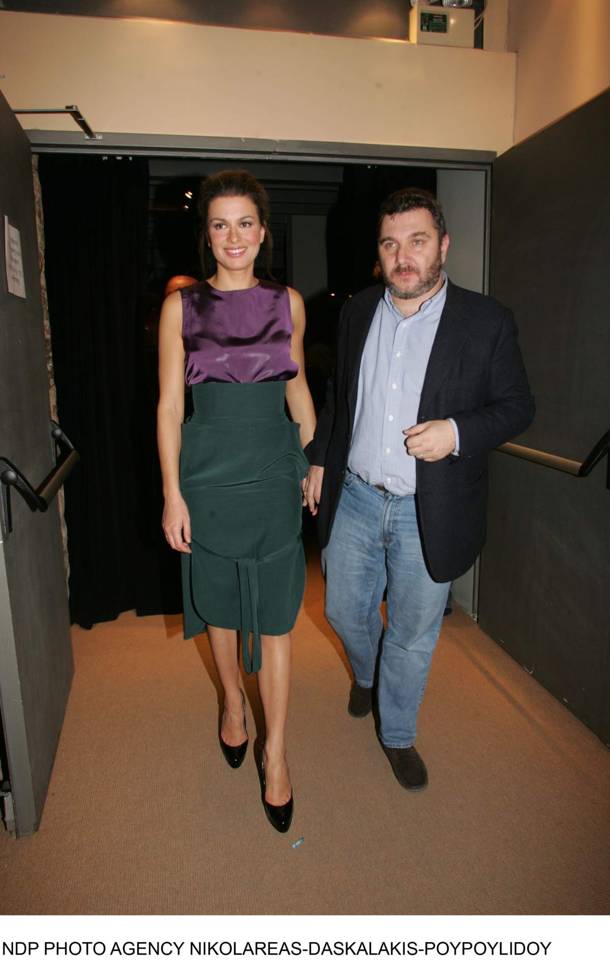 Τζίνα Αλιμόνου και Παύλος Βαρδινογιάννης - Θέατρο Εμπορικόν-Επίσημη πρεμιέρα "Σ' αγαπώ, σε λατρεύω, χωρίζουμε". 13/11/2007