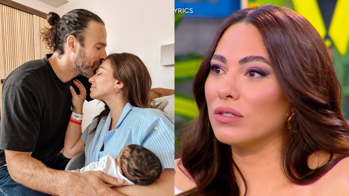 Η Ευρυδίκη Βαλαβάνη, ο Γρηγόρης Μόργκαν και το παιδί τους