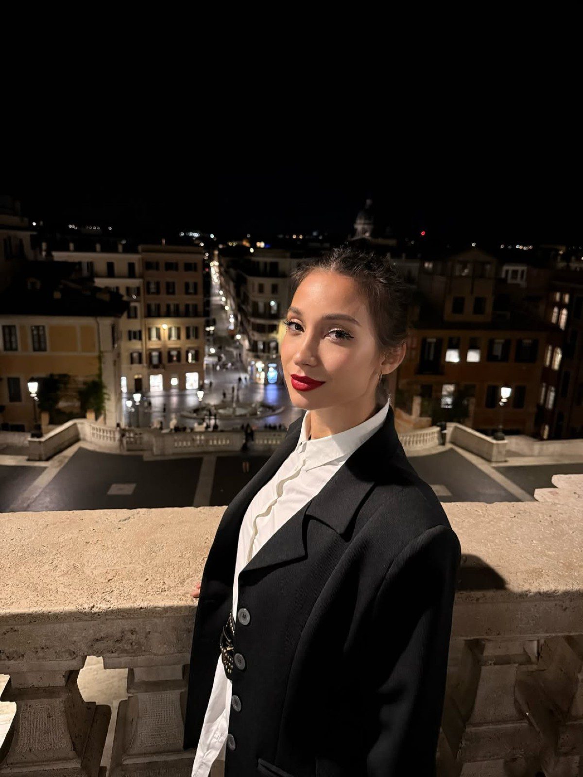 Η Δήμητρα Βαμβακούση στη Ρώμη