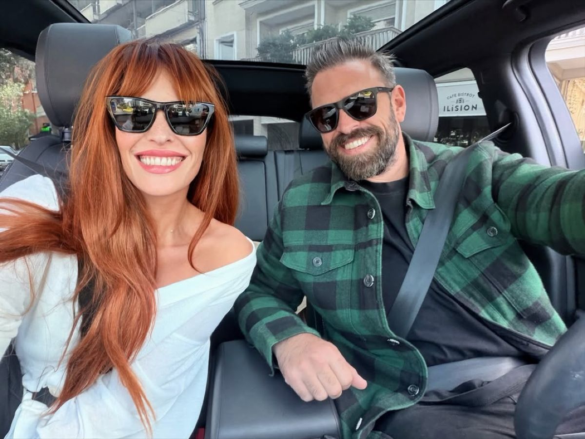 Η Σίσσυ Χρηστίδου με τον αδελφό της, Γιάννη