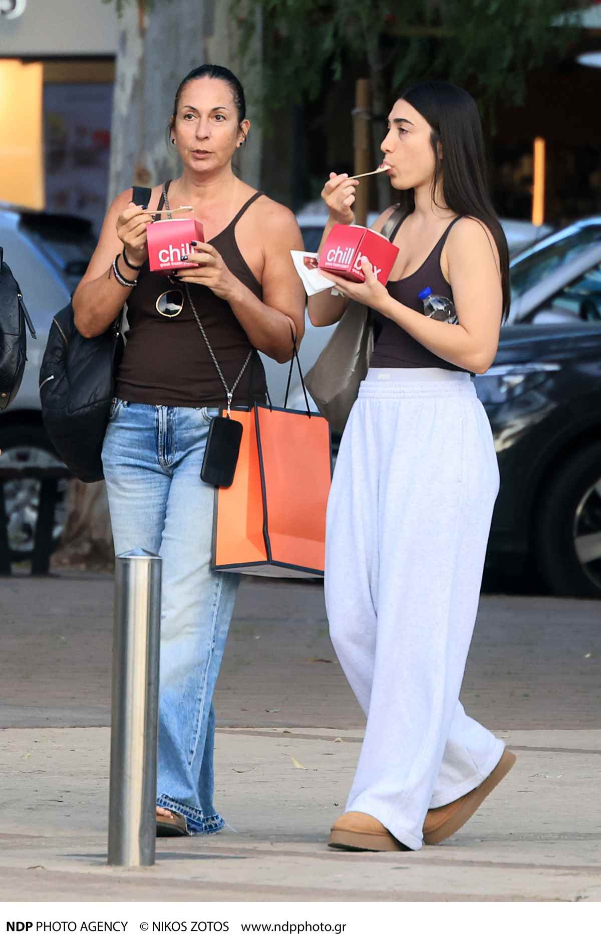 Η Κατερίνα Κακοσαίου με τη μητέρα της, Μαρία Παπαδοπούλου