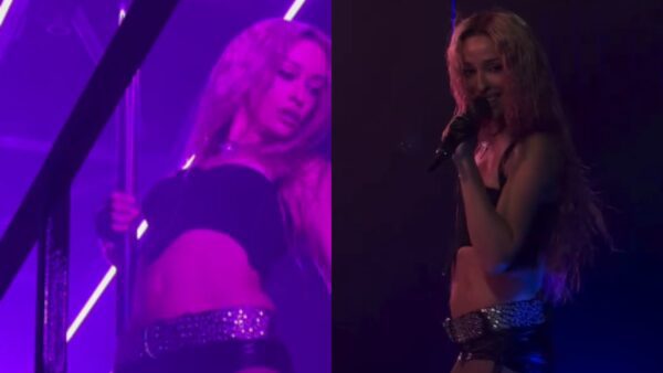 Η Ελένη Φουρέιρα κάνει pole dancing