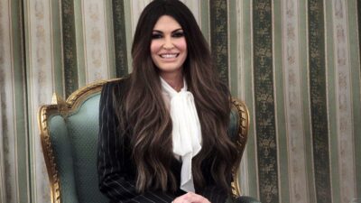 Η Κίμπερλι Γκίλφοϊλ στο Προεδρικό Μεγάρο