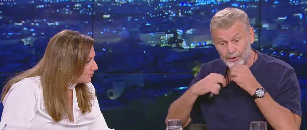 Ο Απόστολος Γκλέτσος στο Real View με τη Σοφία Μουτίδου