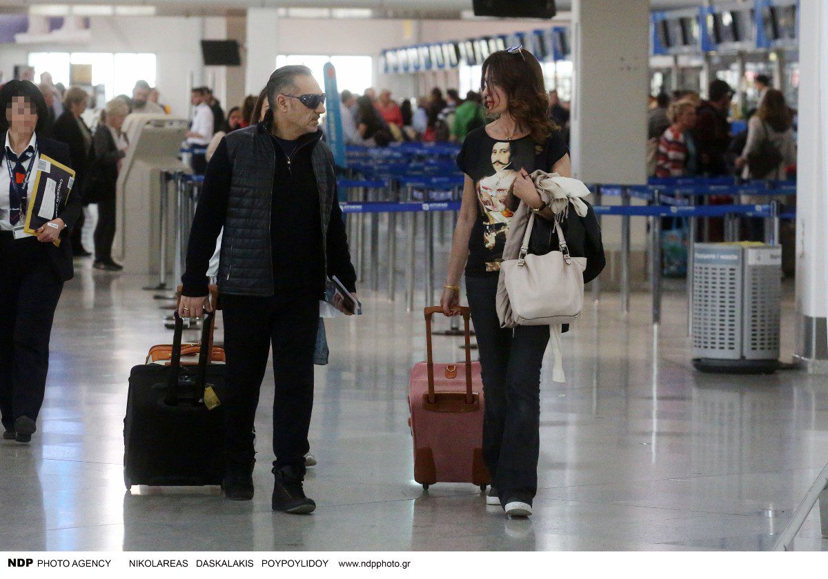 Ο Νότης Σφακιανάκης με τη σύζυγό του, Κίλι