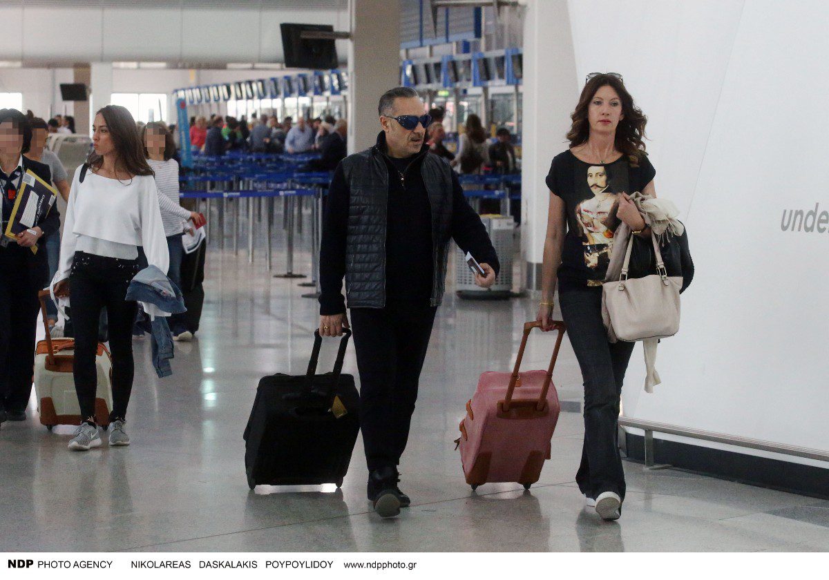 Ο Νότης Σφακιανάκης με τη σύζυγό του, Κίλι