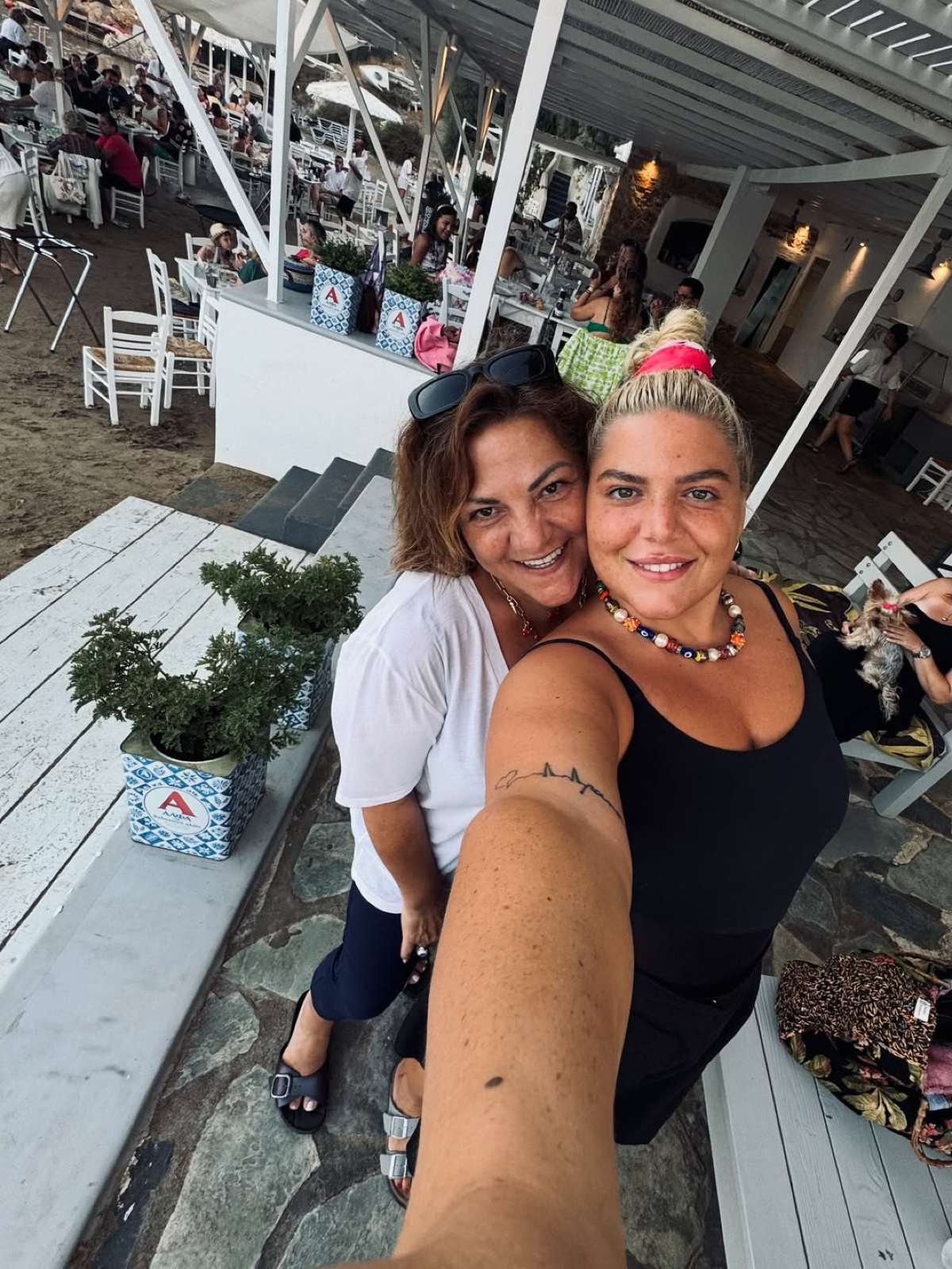 Βίκυ Σταυροπούλου, Δανάη Μπάρκα