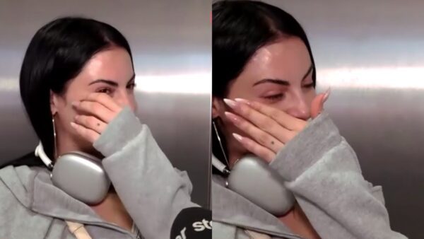 Η Δήμητρα Αλεξανδράκη κλαίει