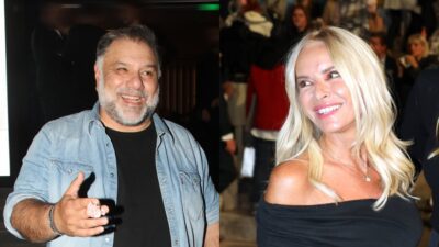 Ο Γρηγόρης Αρναούτογλου και η Μαρία Μπεκατώρου