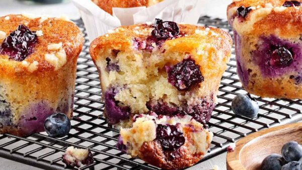blueberry muffins