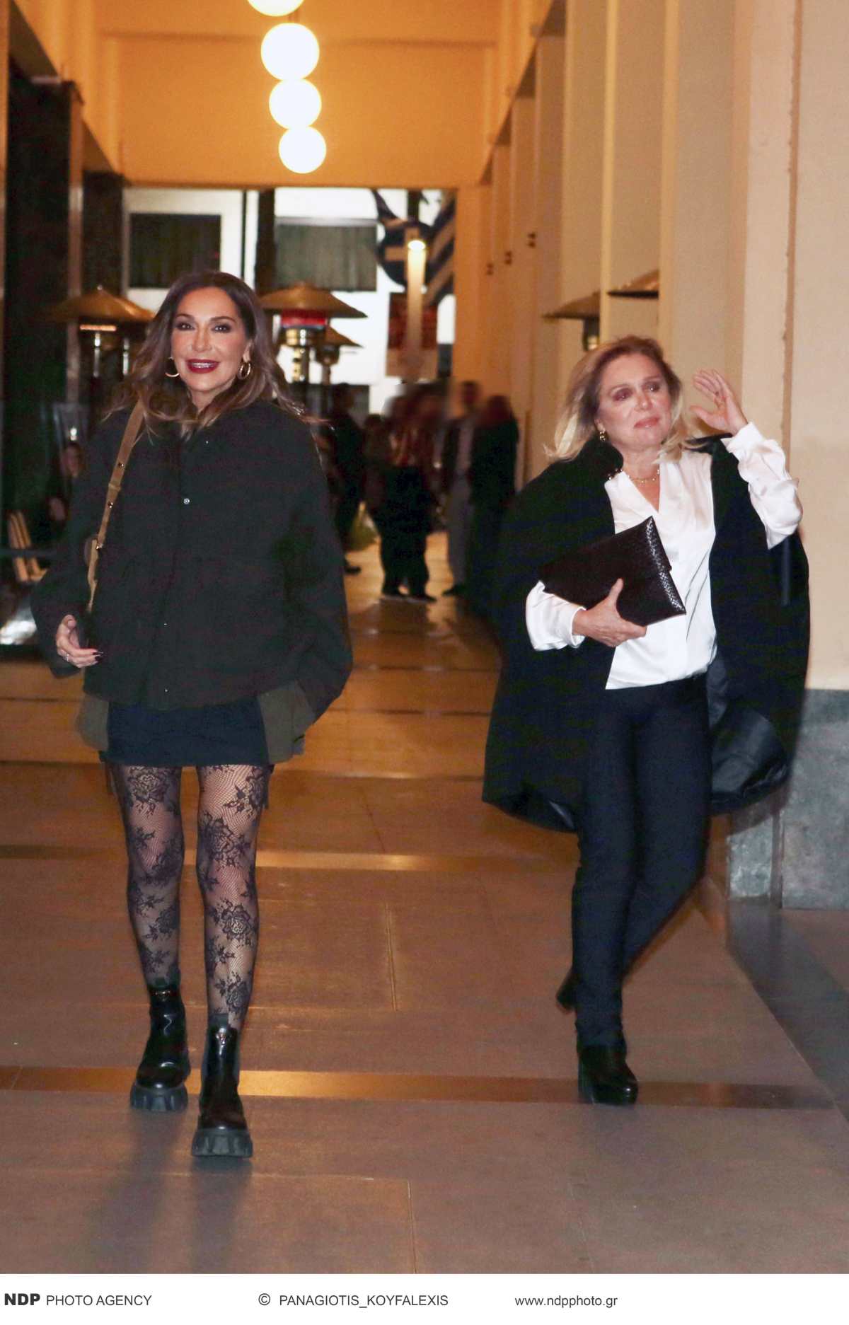 Η Δέσποινα Βανδή και η Μαρία Καβογιάννη