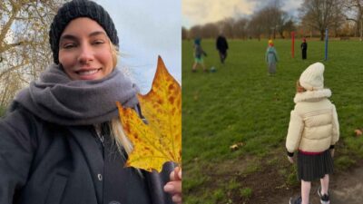 Η Δούκισσα Νομικού στο Λονδίνο μαζί με τα παιδιά της