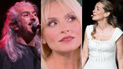 Ο Γιάννης Χαρούλη, η Ελεωνόρα Ζουγανέλη, και η Νατάσα Μποφίλιου