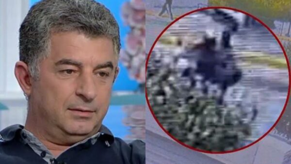 Ο Γιώργος Καραϊβάζ και ο δράστης της δολοφονίας του