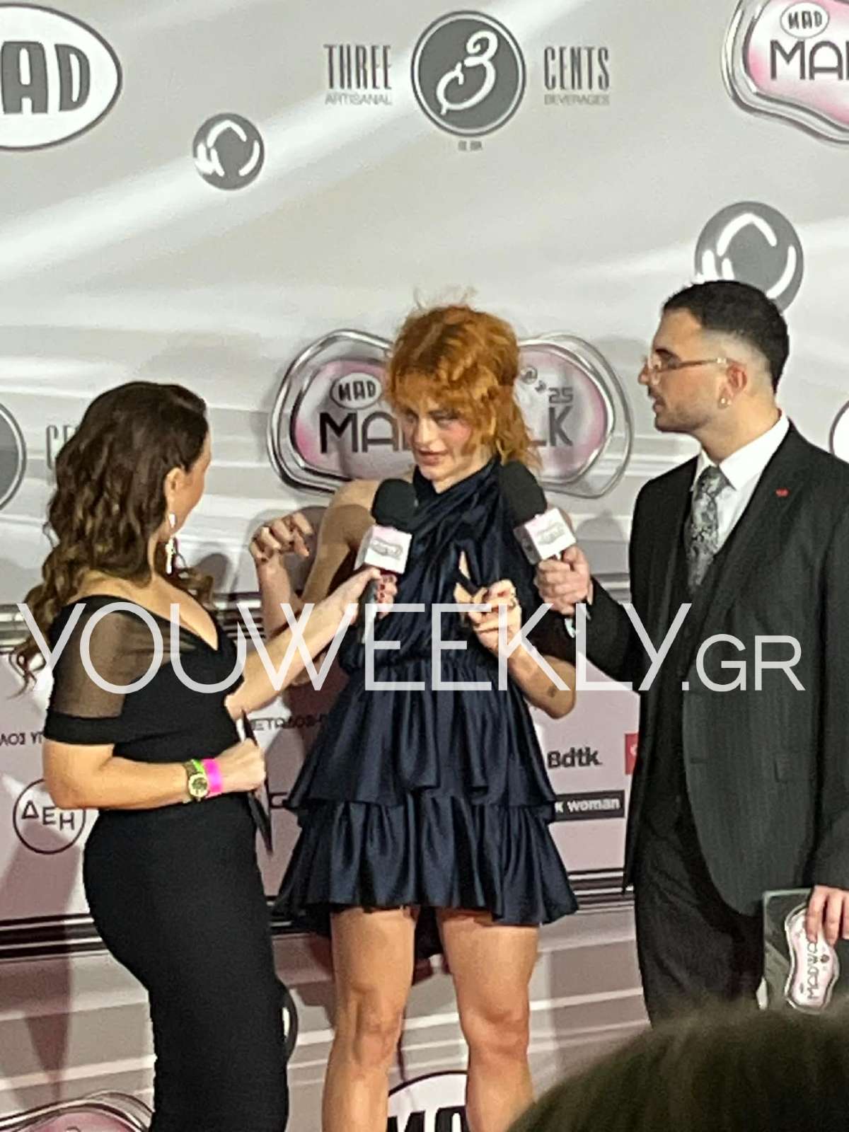 Η Γαία Μερκούρη στo MadWalk