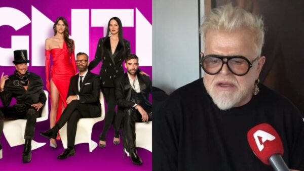 Η ομάδα του GNTM και ο Νίκος Αποστολόπουλος