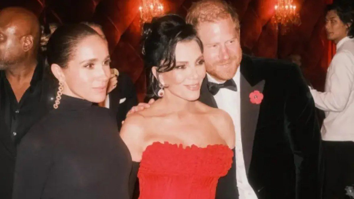 Η Κρις Τζένερ με τον Χάρι και την Μέγκαν