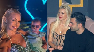 Η Βίκυ Κάβουρα, ο Γιώργος Τζαβέλλας και η κόρη τους