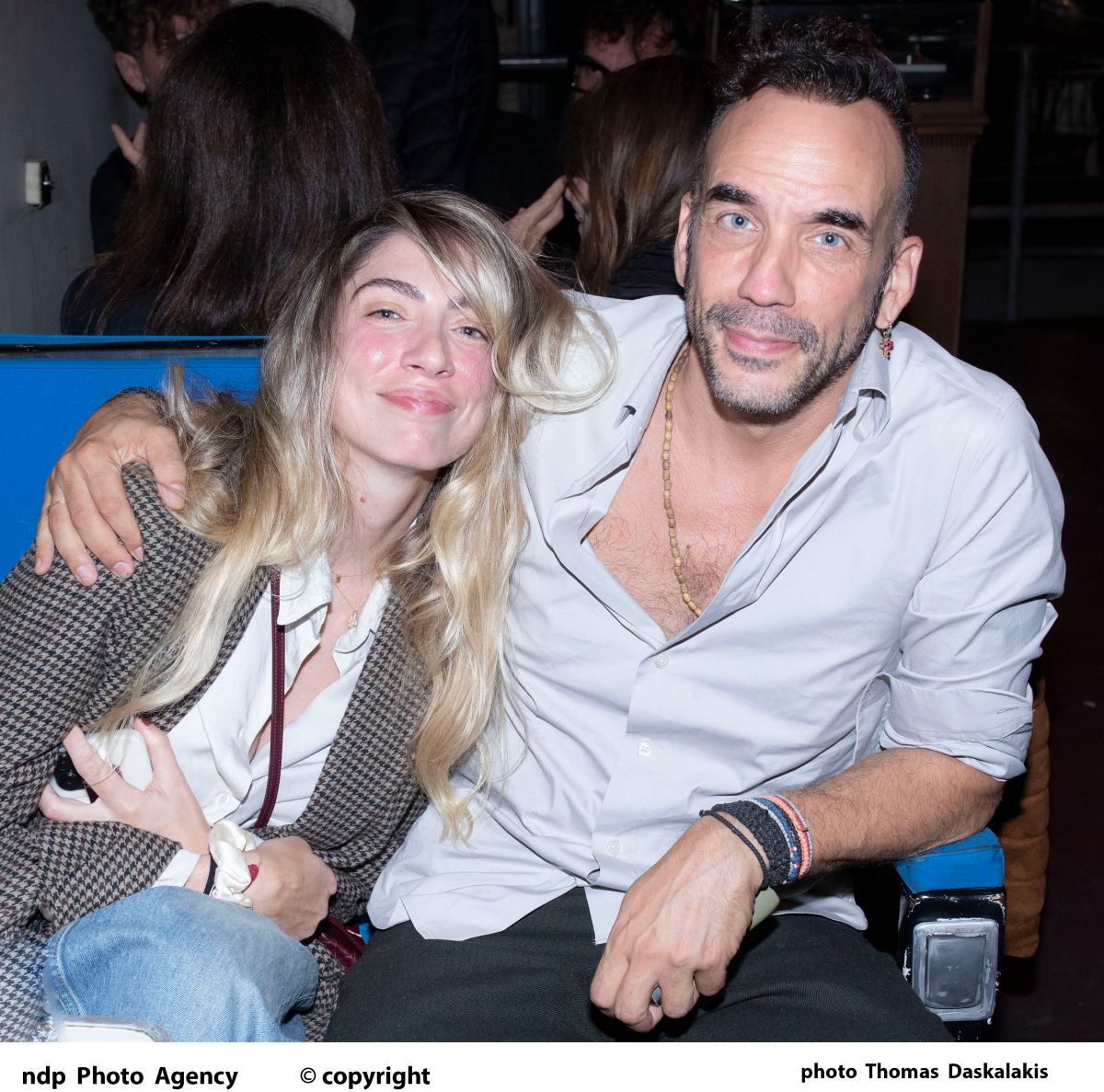 Η Μαριλού Κόζαρη και ο Πάνος Μουζουράκης