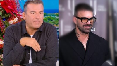 Ο Γιώργος Λιάγκας και ο Δημήτρης Αλεξάνδρου