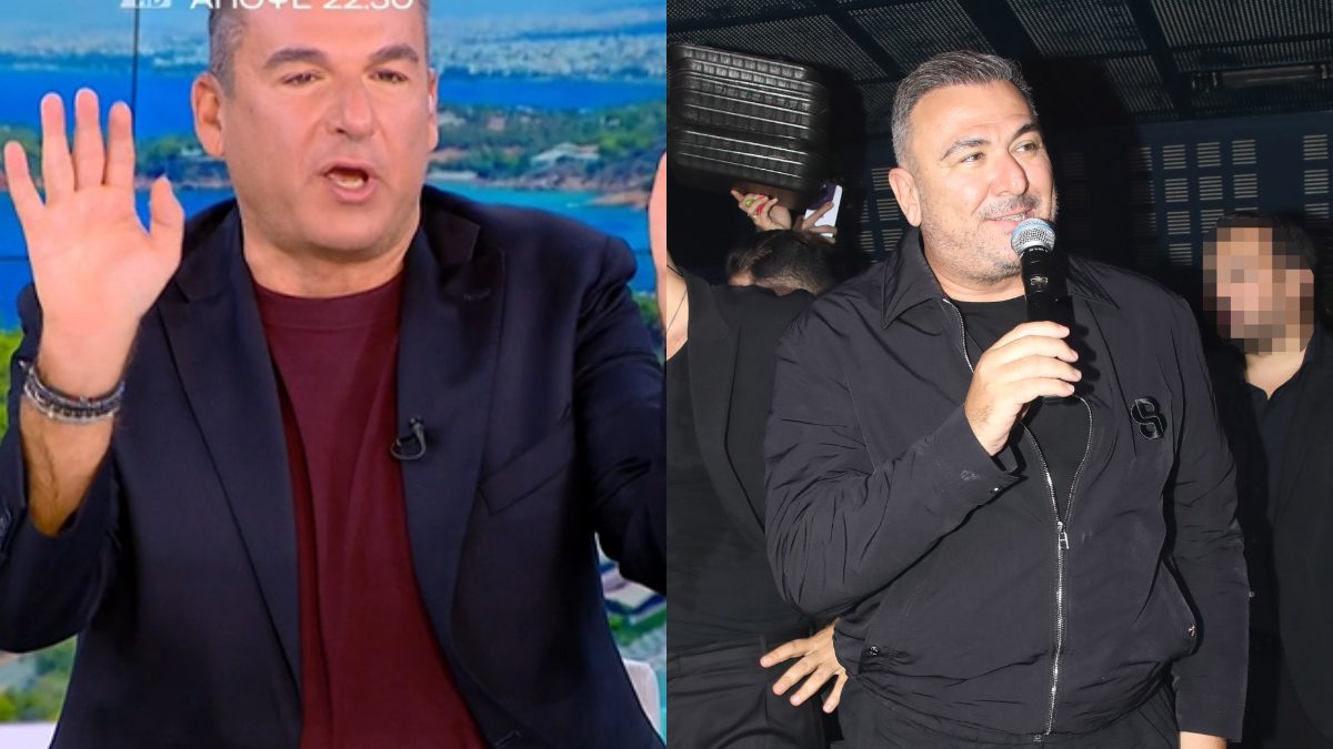 Ο Γιώργος Λιάγκας και ο Αντώνης Ρέμος