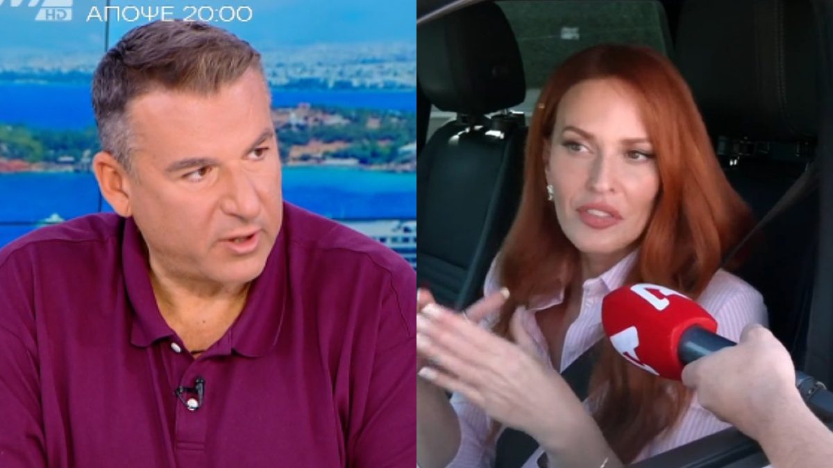 Ο Γιώργος Λιάγκας και η Σίσσυ Χρηστίδου