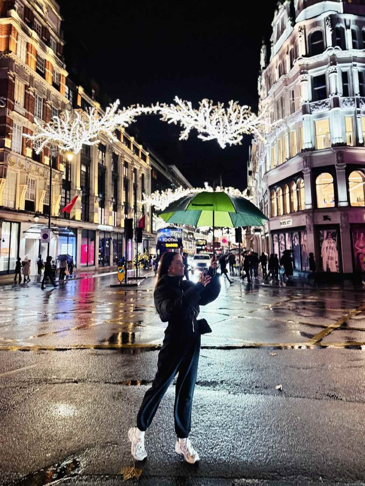 Η Μαρία Αντωνά και ο Γιώργος Λιάγκας στο Λονδίνο