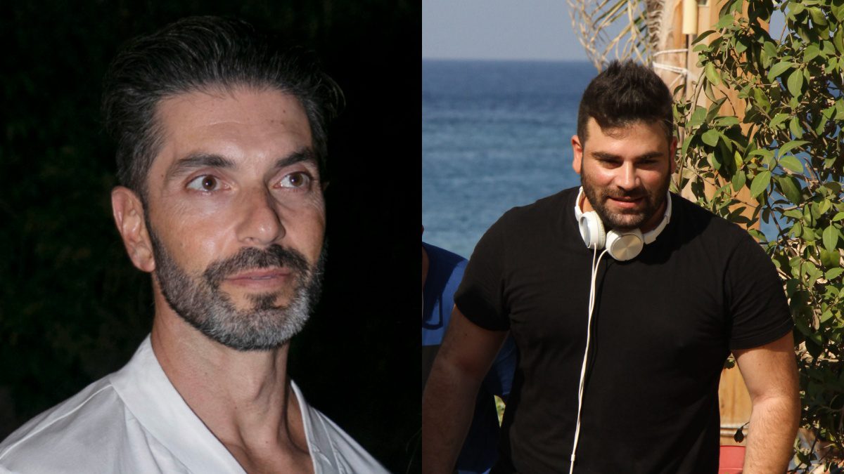 Ο Σπύρος Μαρτίκας και ο Παντελής Παντελίδης