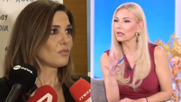 Η Φαίη Μαυραγάνη και η Τίνα Μεσσαροπούλου