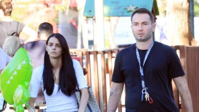 Η Άννα Μπεζάν και ο Δημήτρης Παππάς