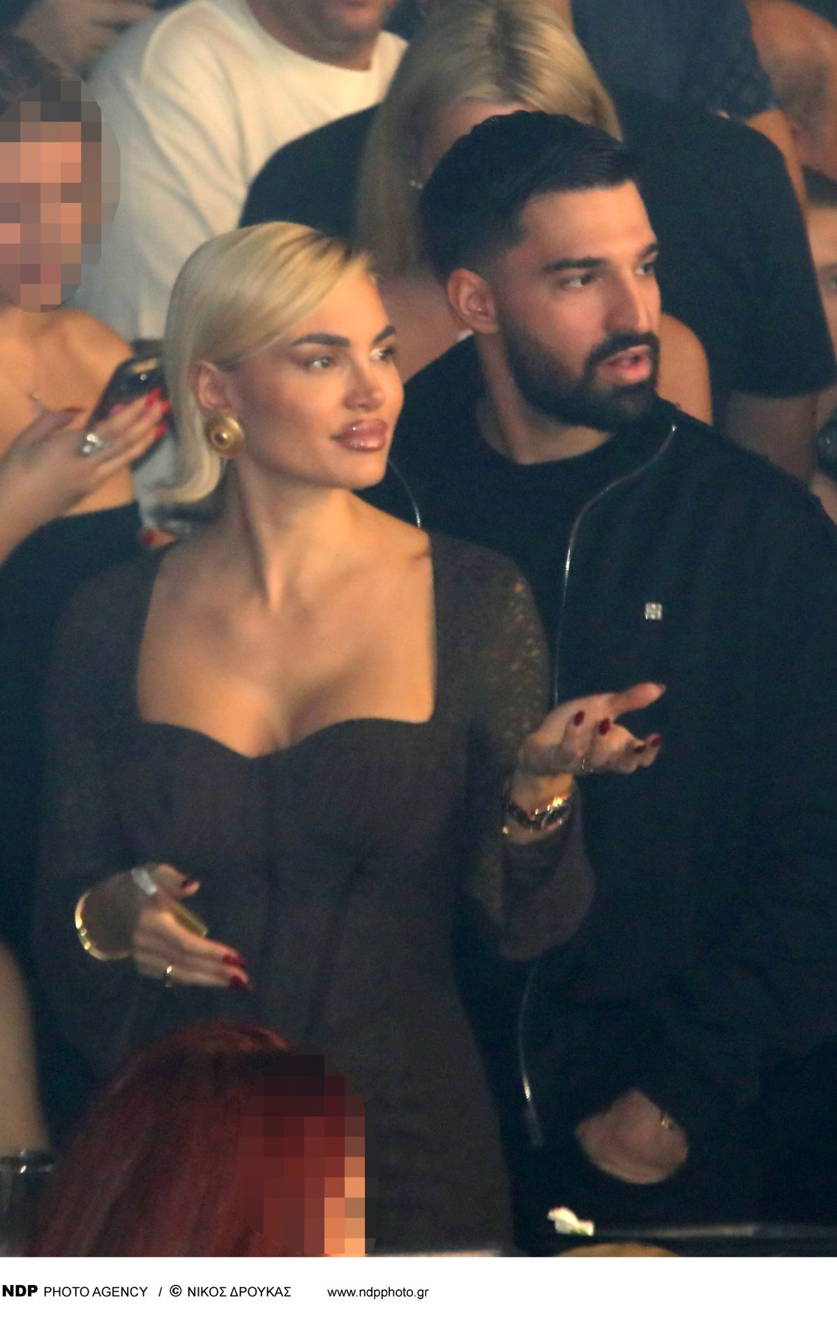 Η Αλεξάνδρα Παναγιώταρου και ο Αλέξανδρος Λυκούδης στα μπουζούκια