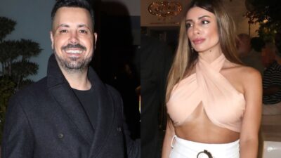 Ο Πέτρος Κουσουλός και η Μίνα Αρναούτγ