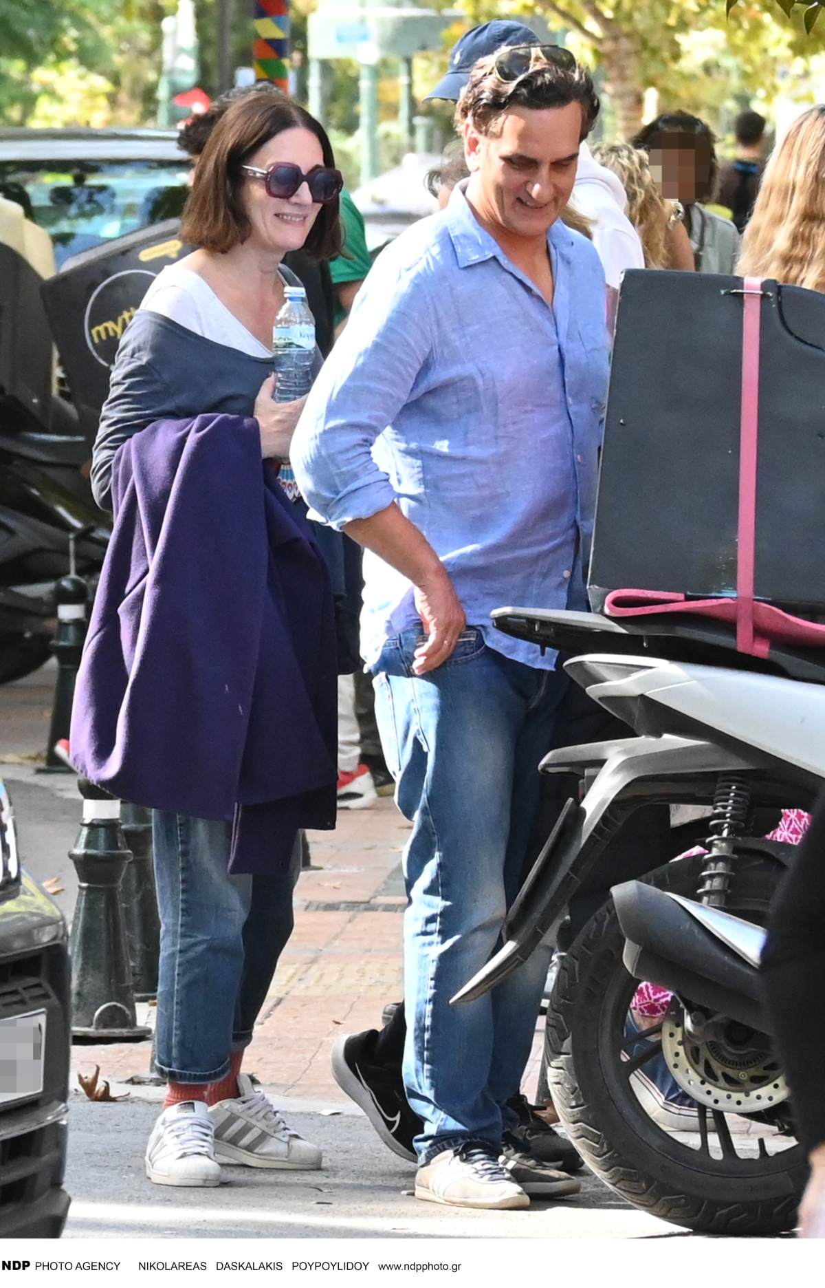 Η Ελένη Καρακούλη και ο Νίκος Ψαρράς