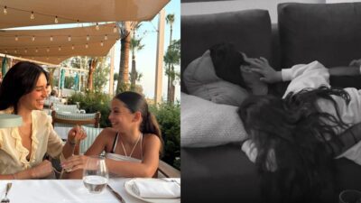 Η Ραφαέλα Ψαρρού, ο Γιώργος Καράβας και η κόρη τους