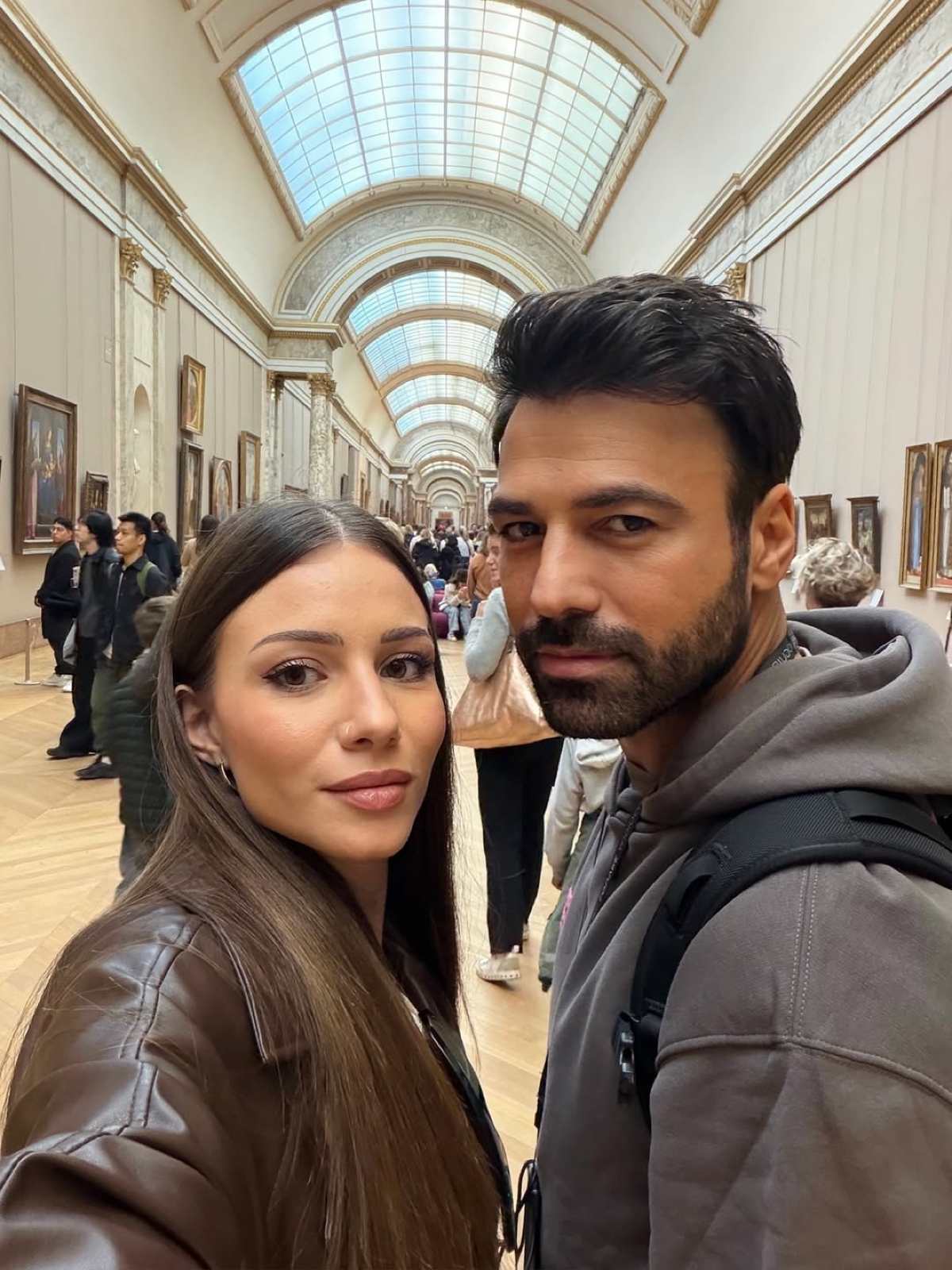 Η Σιμώνη Χριστοδούλου και ο Ανδρέας Γεωργίου στο Παρίσι