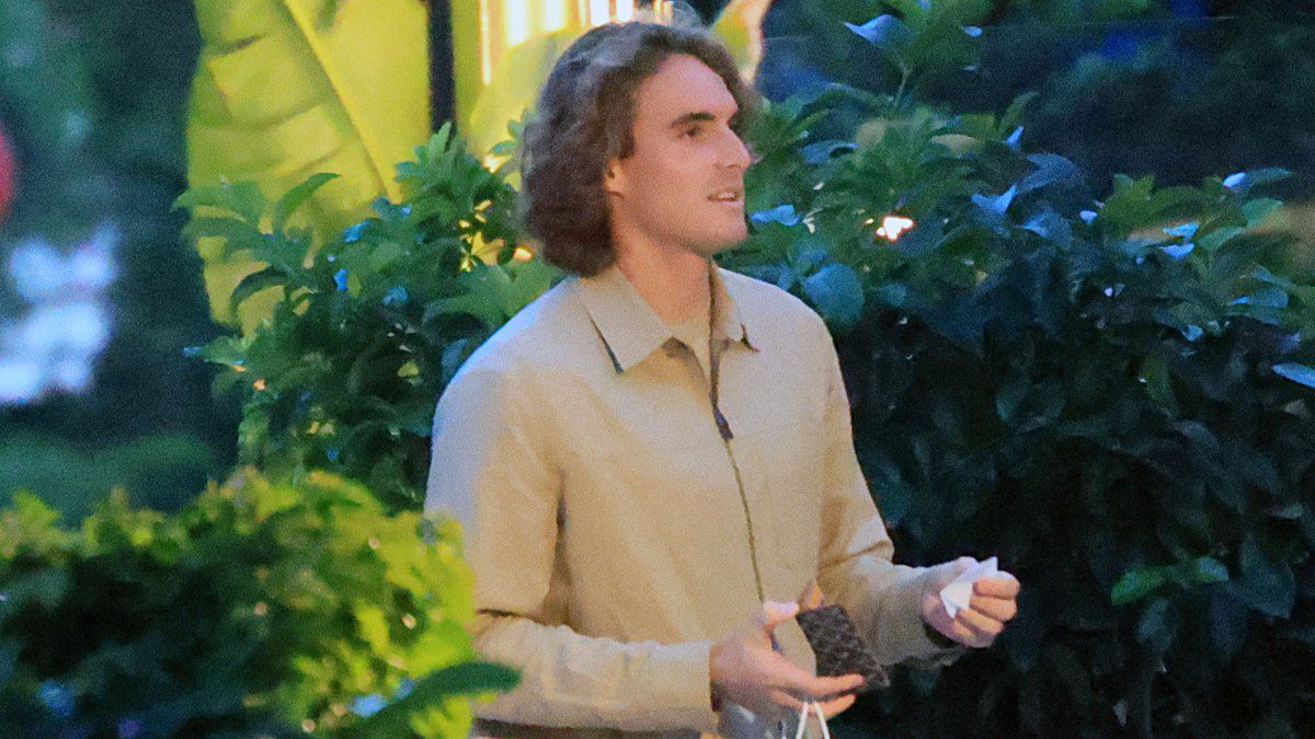 Ο Στέφανος Τσιτσιπάς σε δημόσια εμφάνισή του