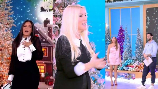 Τα στολισμένα πλατό στις εκπομπές