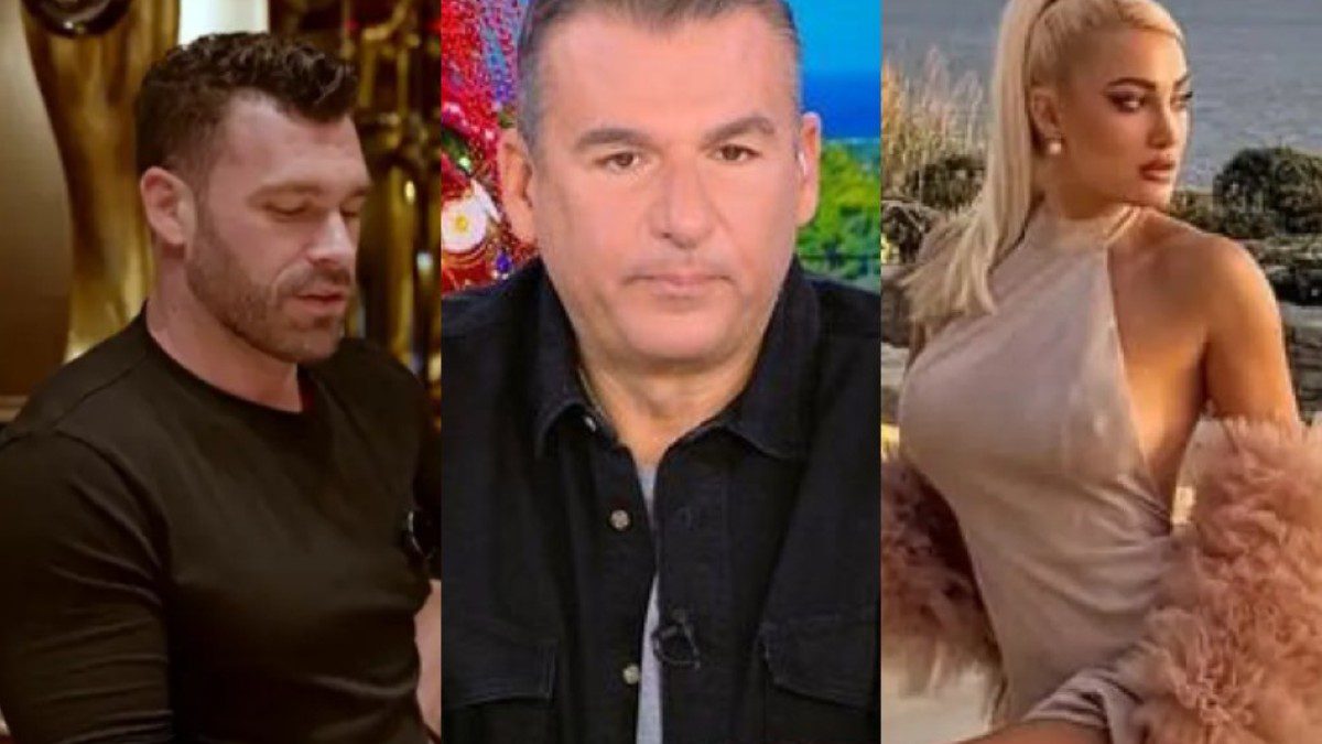 Ο Στάθης Σχίζας, ο Γιώργος Λιάγκας και η Ιωάννα Τούνη