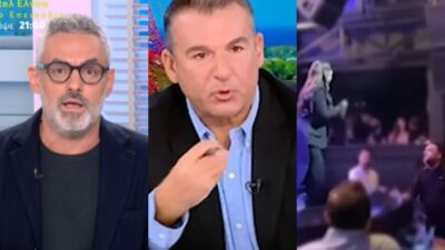 Ο Νίκος Συρίγος, ο Γιώργος Λιάγκας και ο Πάνος Ρούτσι