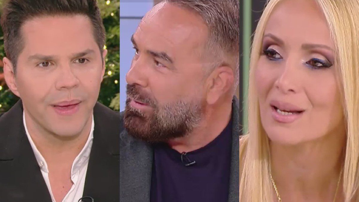 Ο Γιώργος Τσαλίκης, ο Γρηγόρης Γκουντάρας, και η Ναταλί Κάκκαβα