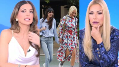 Η Σταματίνα Τσιμτσιλή, η Ηλιάνα Παπαγεωργίου, η Έλενα Χριστοπούλου και η Τίνα Μεσσαροπούλου