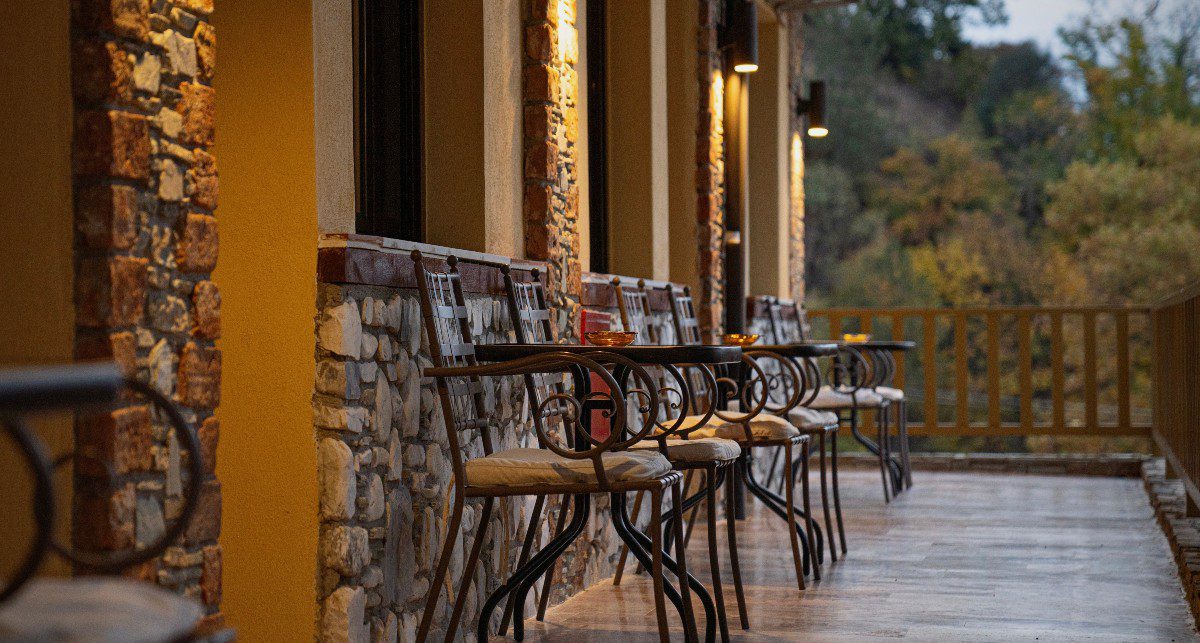 χωριάτικο εξωτερικός χώρος