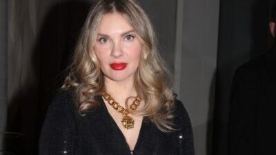 Η Χριστίνα Αλούπη σε έξοδό της