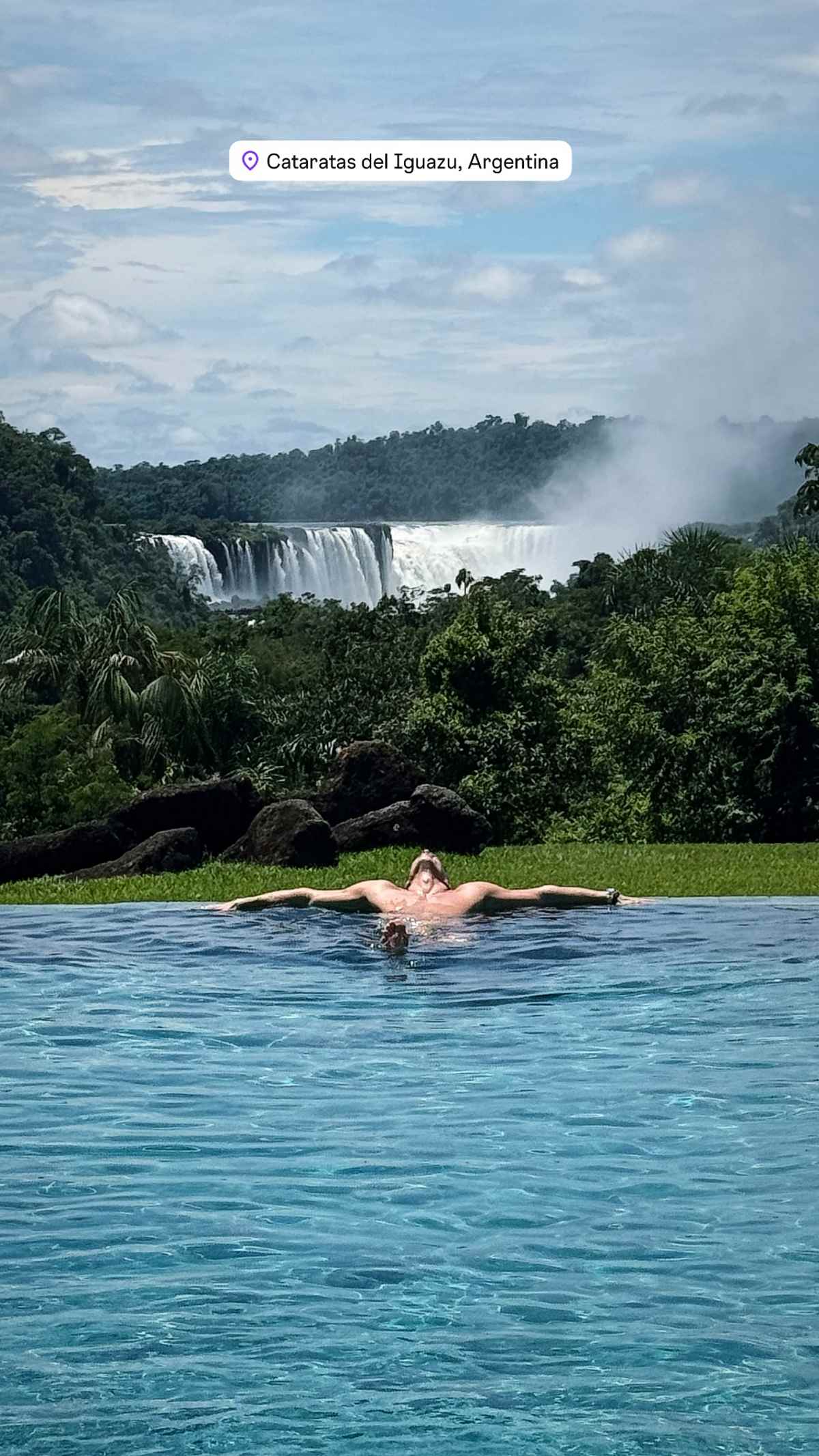 Οικονομάκου - Τσερέλα: Πρωτοχρονιά στην Αργεντινή για το ζευγάρι – Εικόνες από το ταξίδι τους