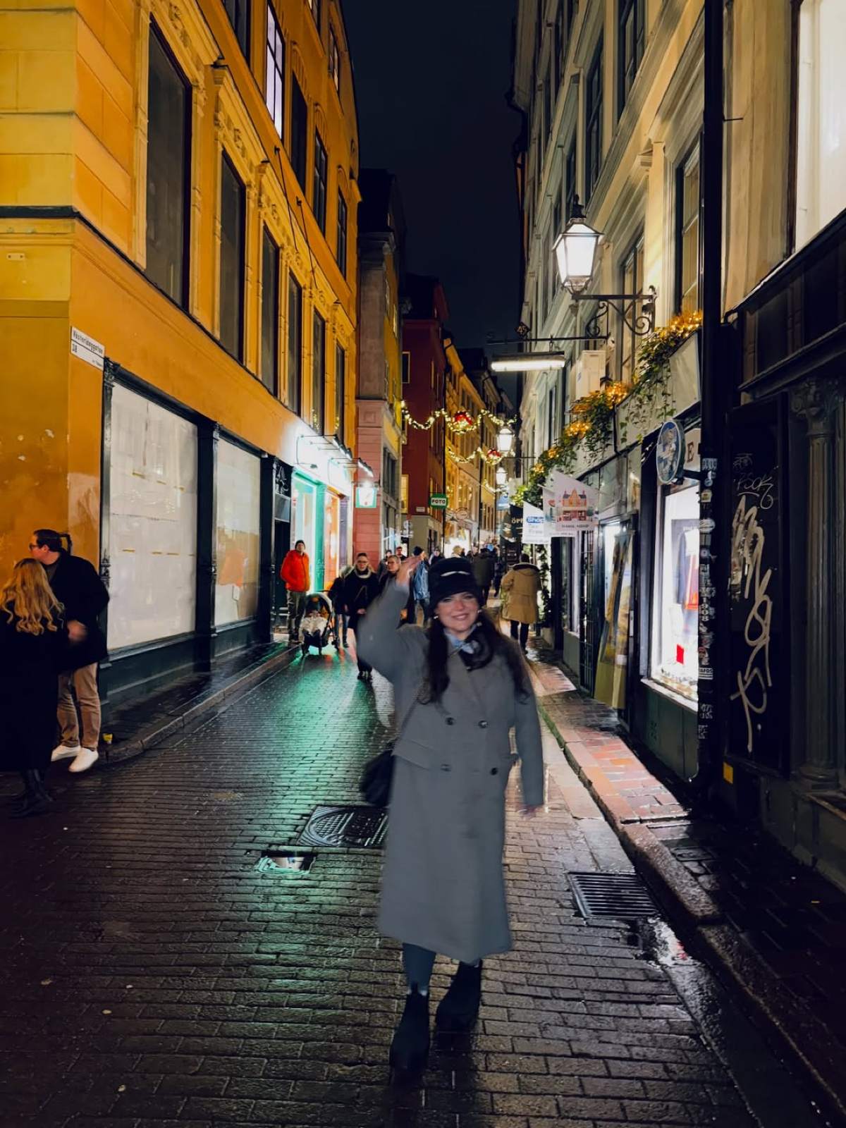 Η Δανάη Μπάρκα στη Σουηδία