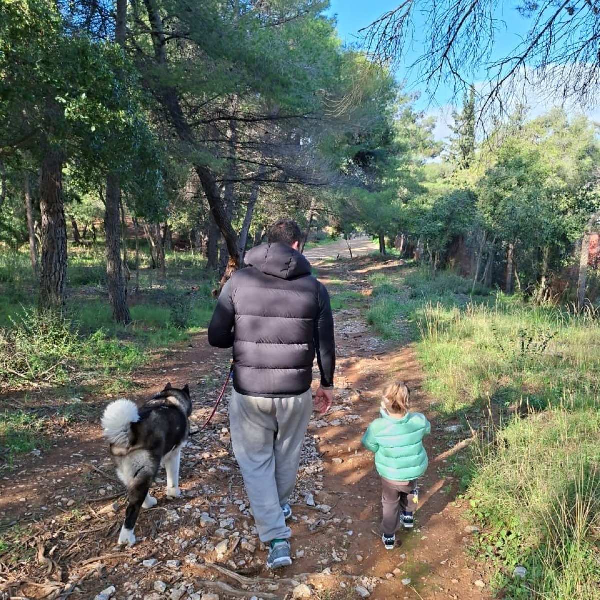 Ο Δημήτρης Αλεξάνδρου με τον γιο του, Πάρη