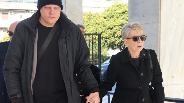 Η Έλενα Ακρίτα με τον γιο της, Παύλο Αρζόγλου