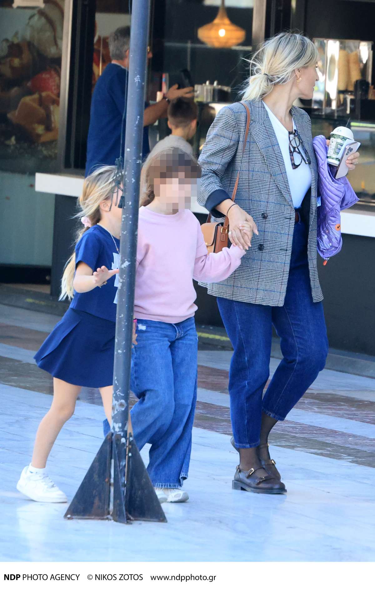 Η Ελεονώρα Μελέτη με την κόρη της, Αλεξάνδρα