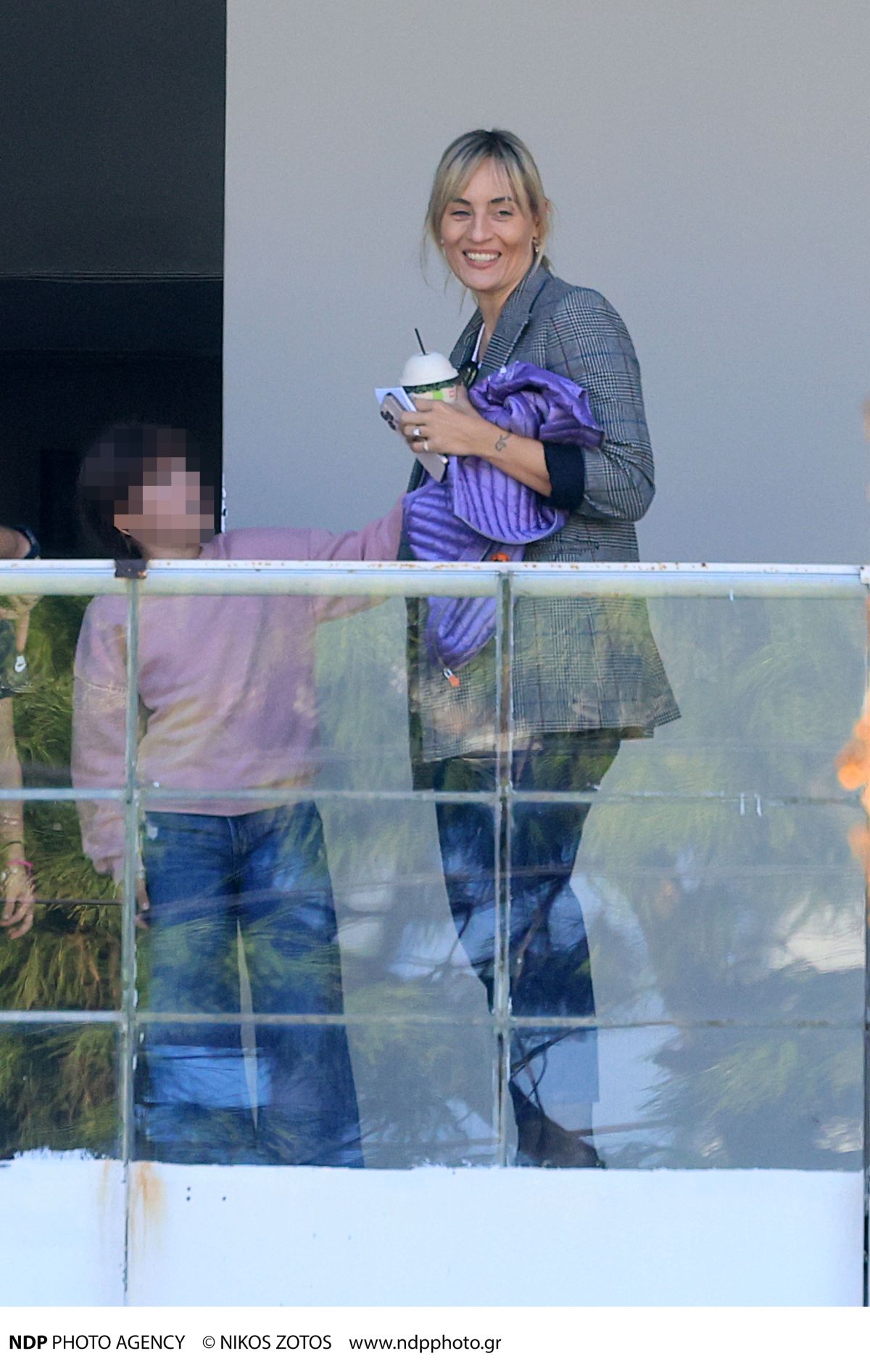 Η Ελεονώρα Μελέτη με την κόρη της, Αλεξάνδρα